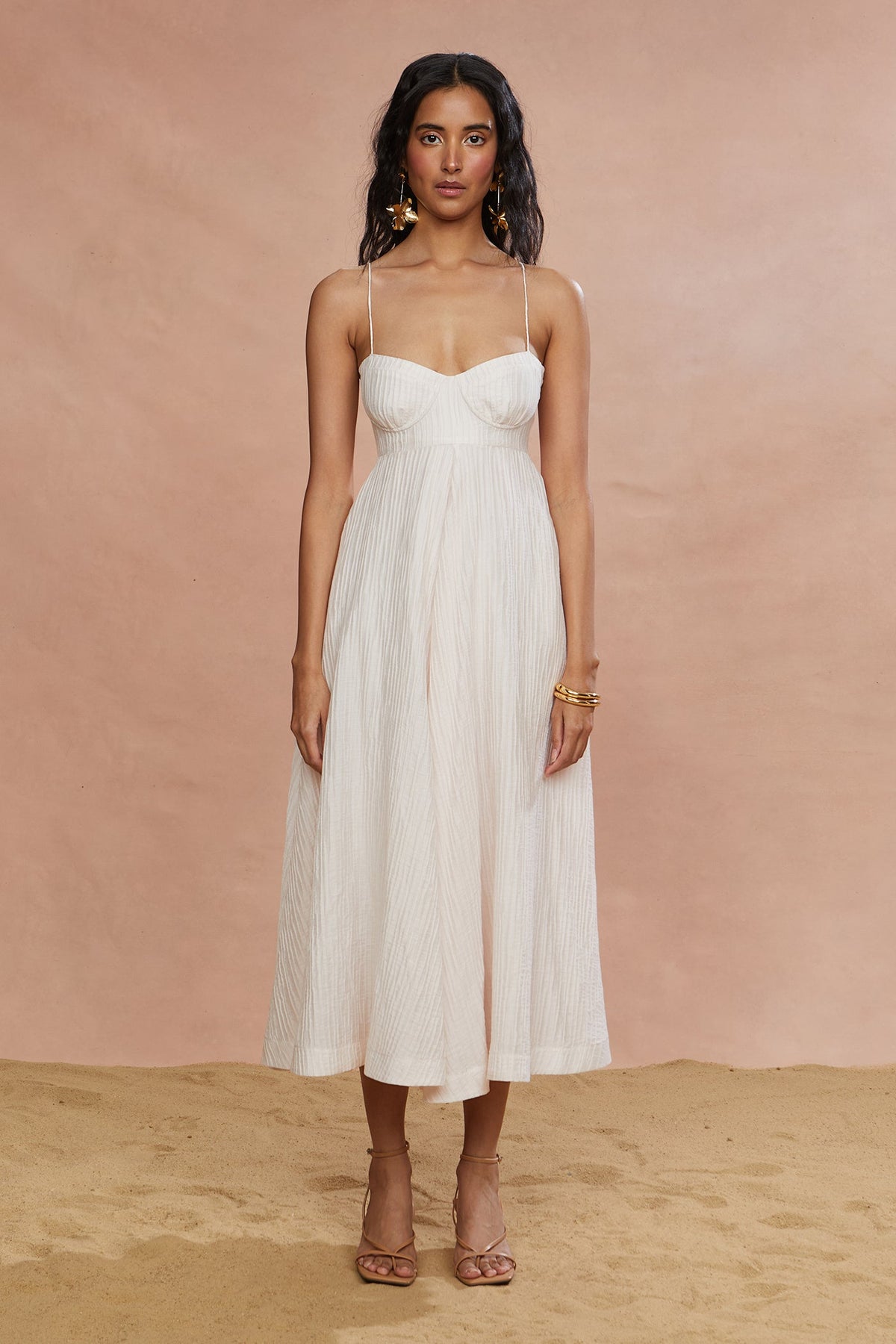 Jill Dress- Sea Salt