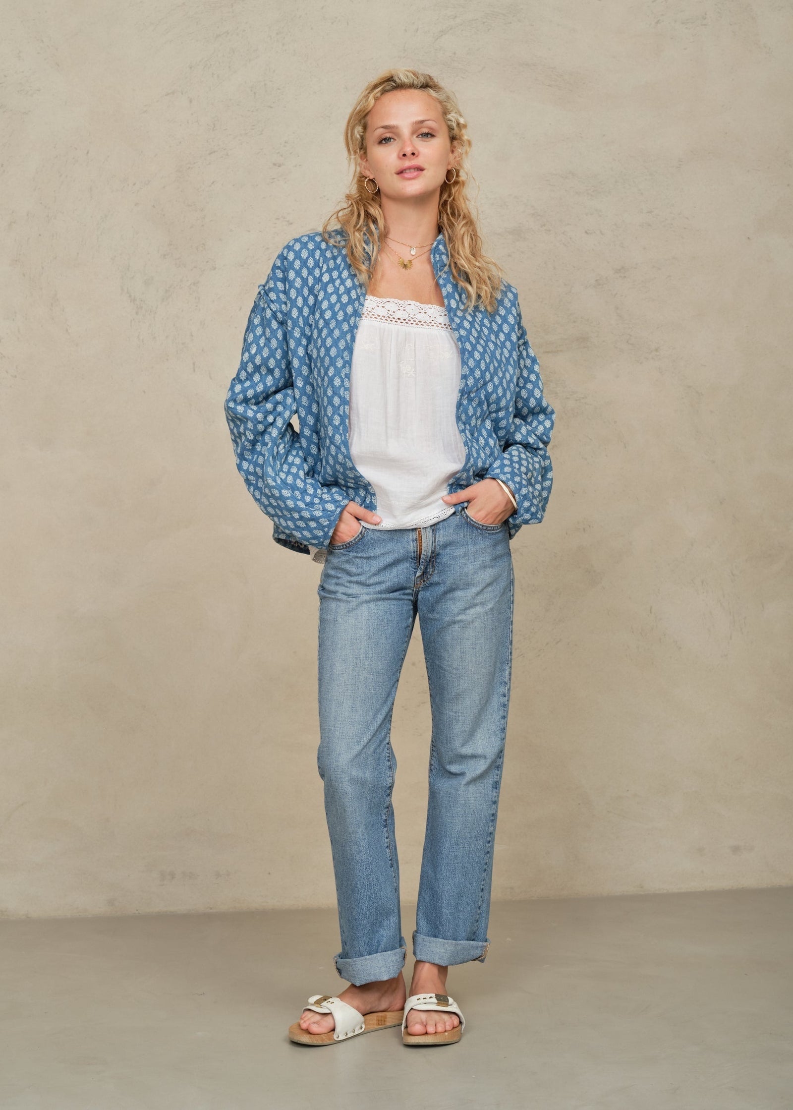 M.A.B.E Jenna Quilted Jacket