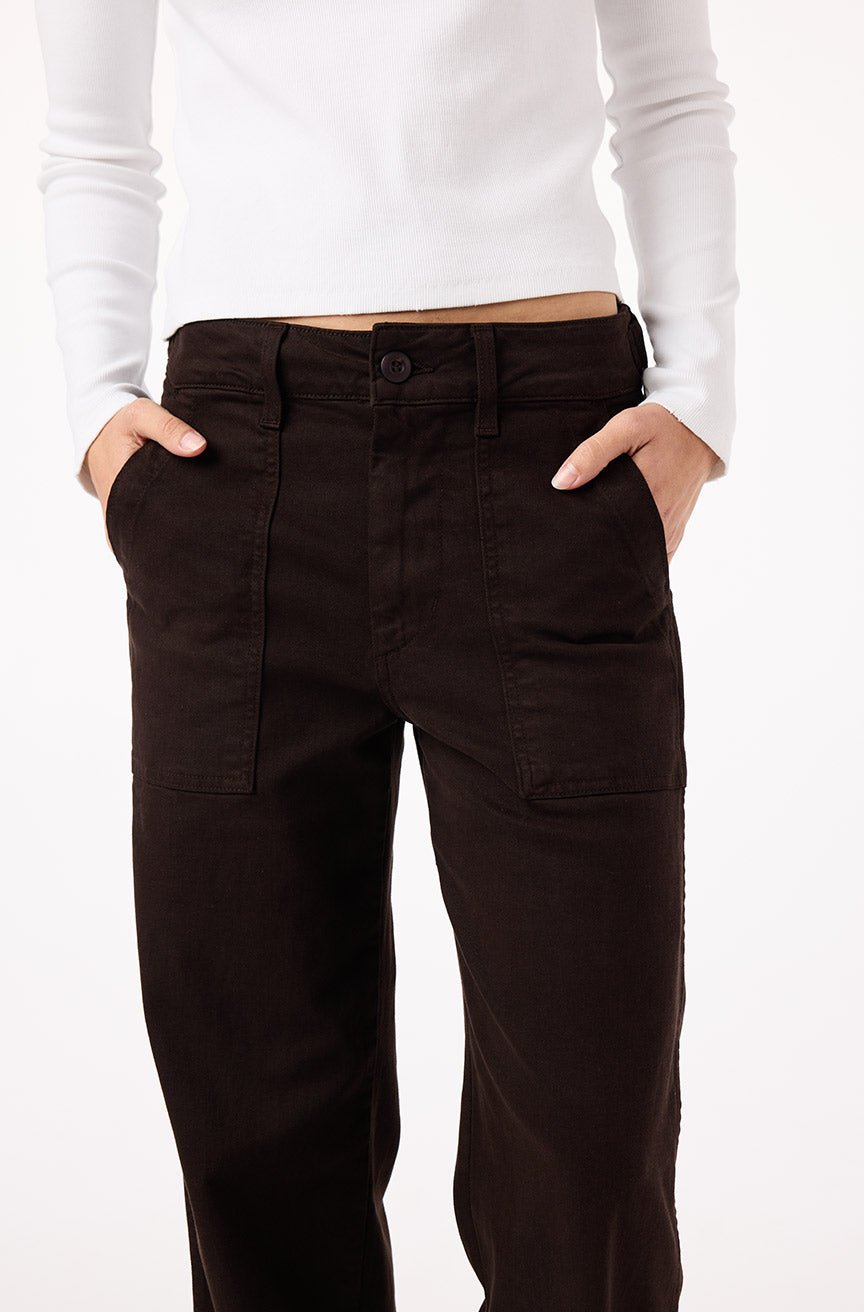AMO EASY ARMY SLOUCH-  ESPRESSO