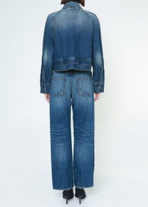 Noend Miley Straight Jeans - French Outseam Detail