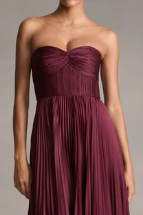 Belle Dress- Pinot Noir