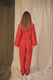 Cossac Organic Cotton Boilersuit- Poppy