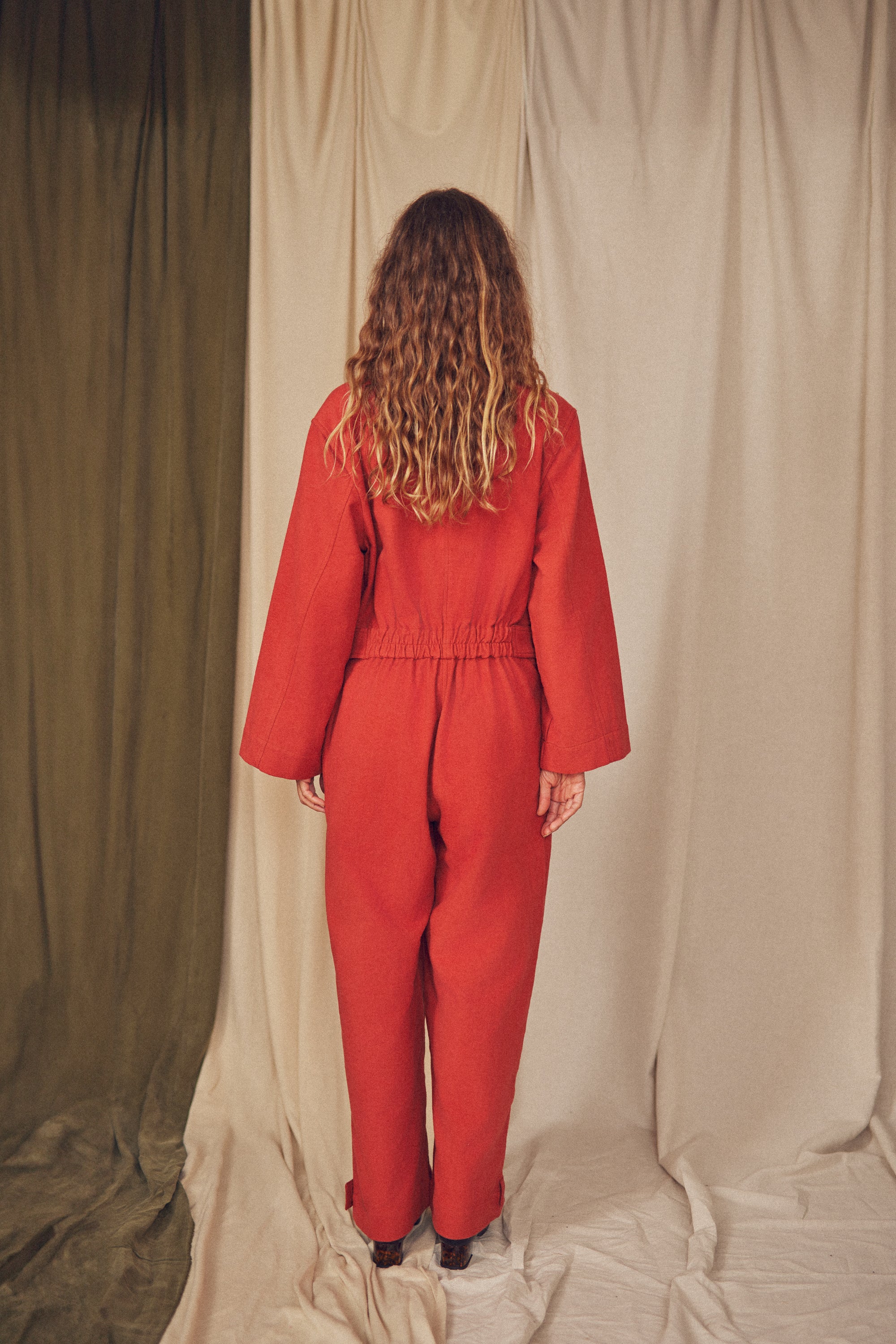 Cossac Organic Cotton Boilersuit- Poppy