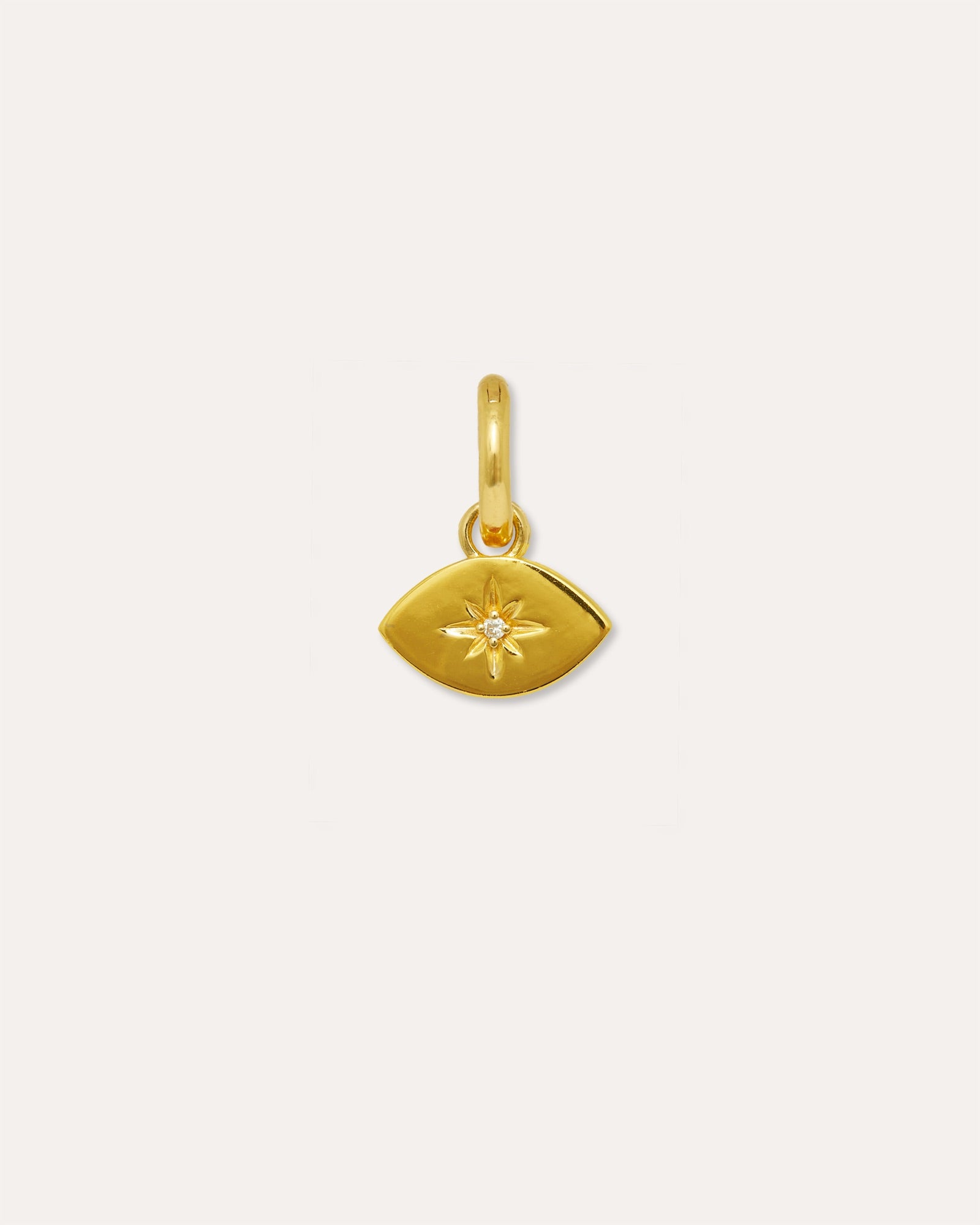 Starburst Crystal Eye Charm