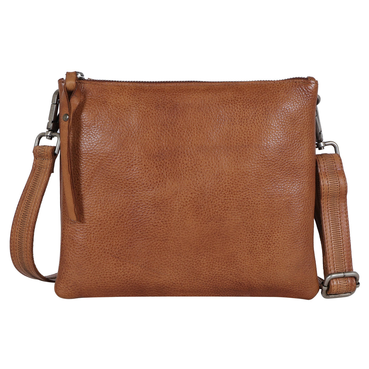 Latico Jett Leather Crossbody Bag - Cognac