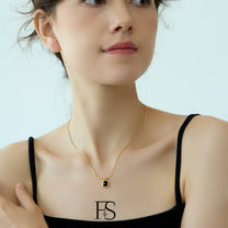Black Onyx Oval Pendant
