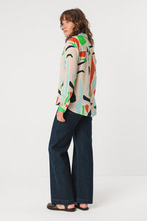 Assune Shirt- Color splash
