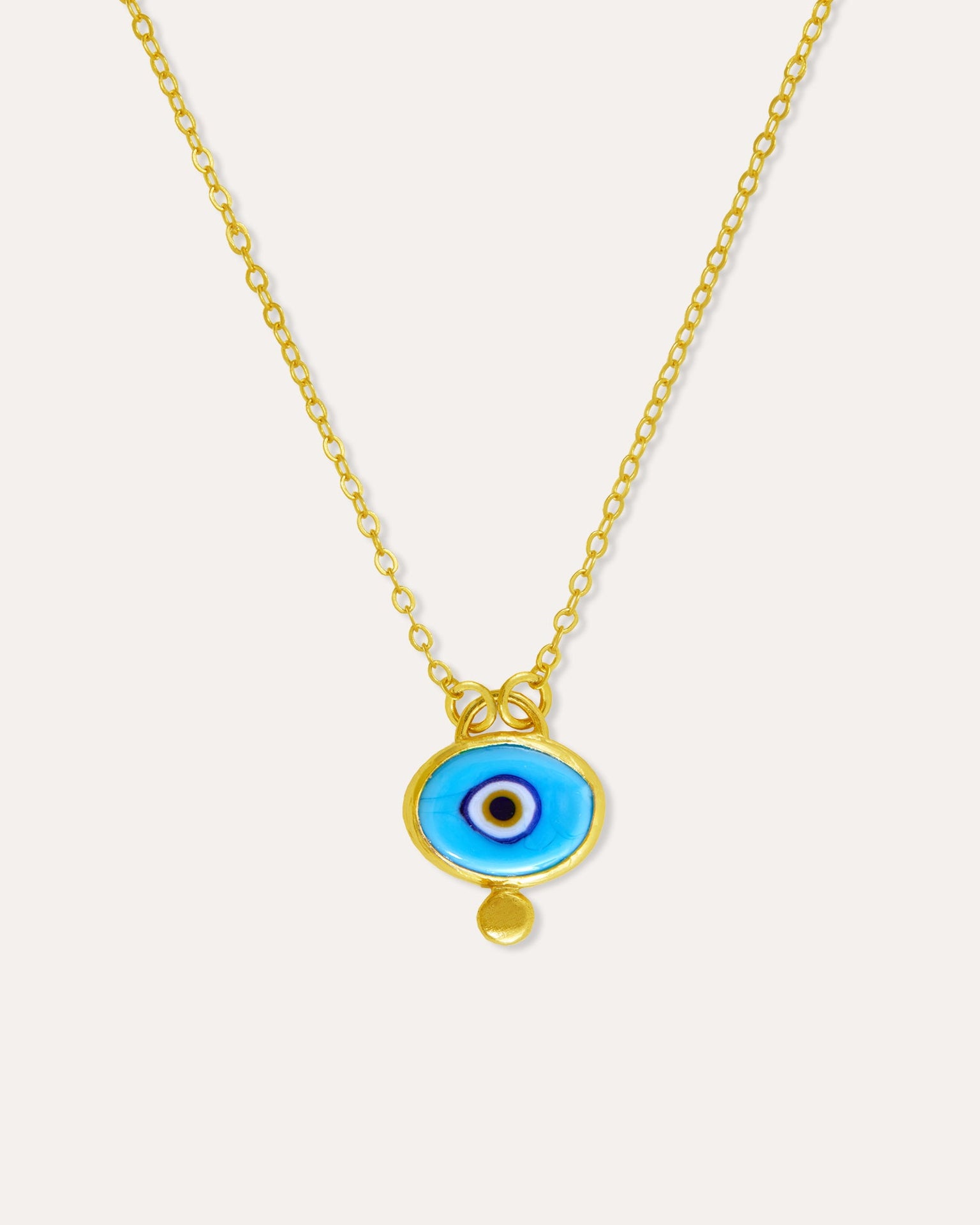 Alara Blue Evil Eye Pendant Necklace