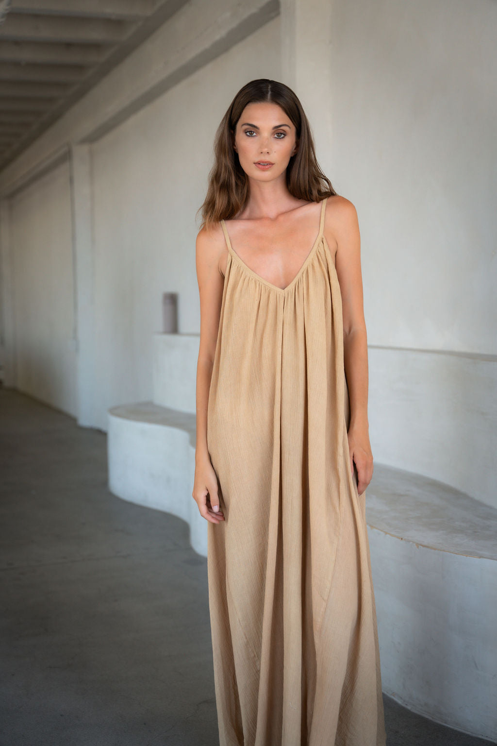 Dulce Vida Dress- Sand