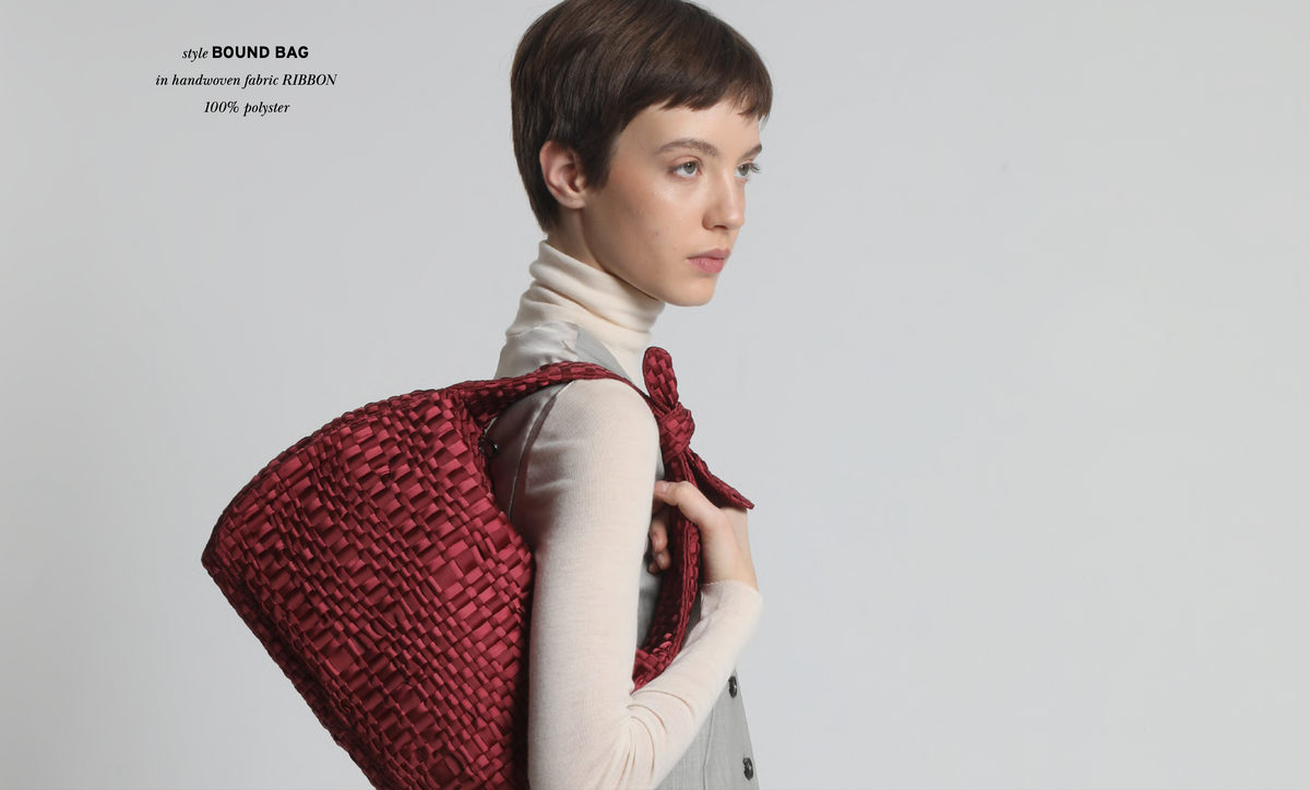 Maria La Rosa Bag: Bound Ribbon