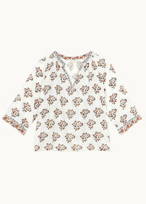 M.A.B.E. Stella Print Blouse