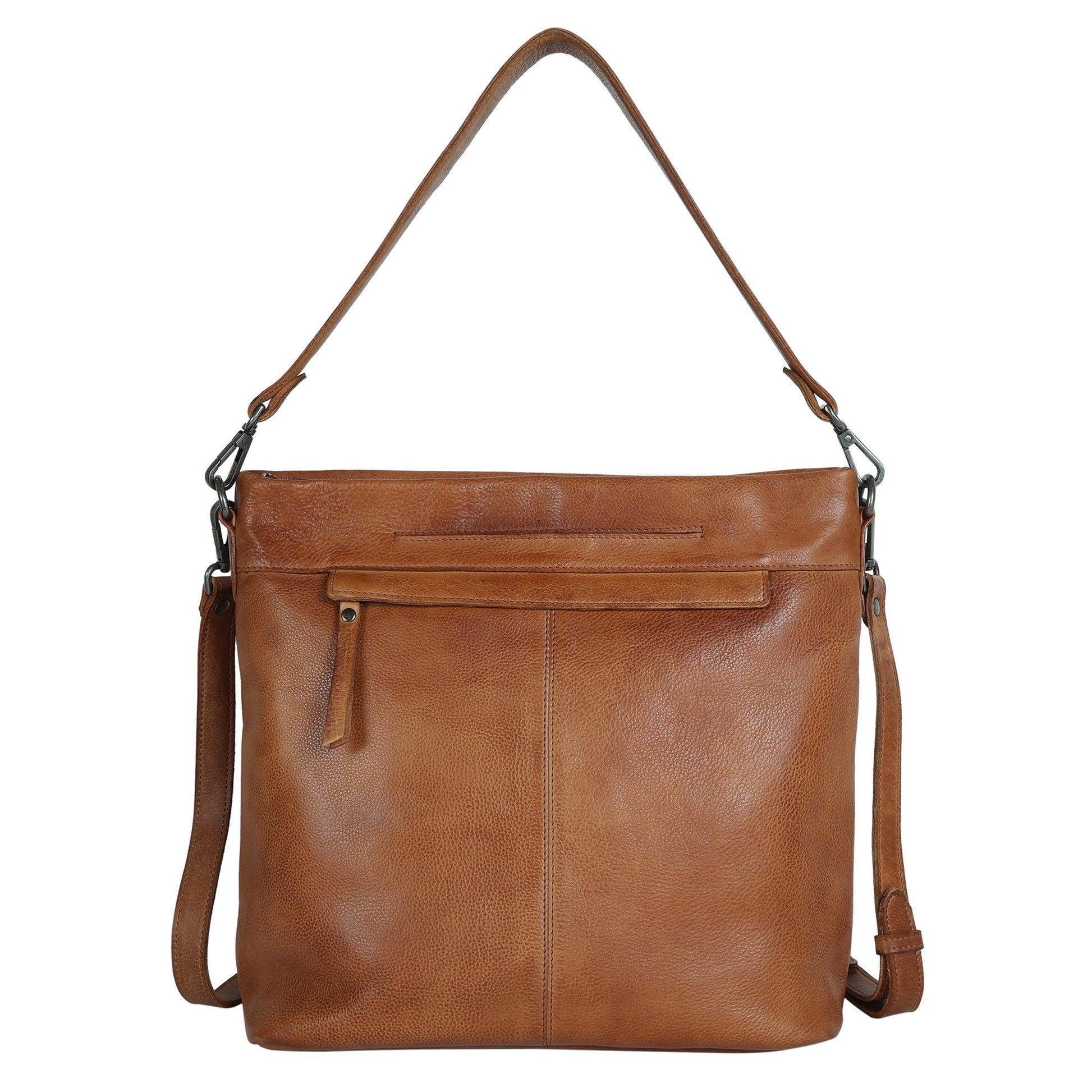Latico Gretchen Leather Crossbody Bag- Cognac