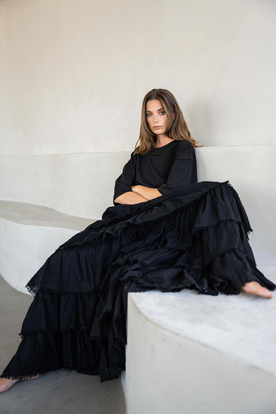Untamed Soul Skirt - Black