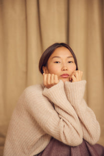 Cossac Alpaca Wool Turtleneck - Ecru