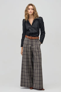 Lola Poplin Shirt - Black