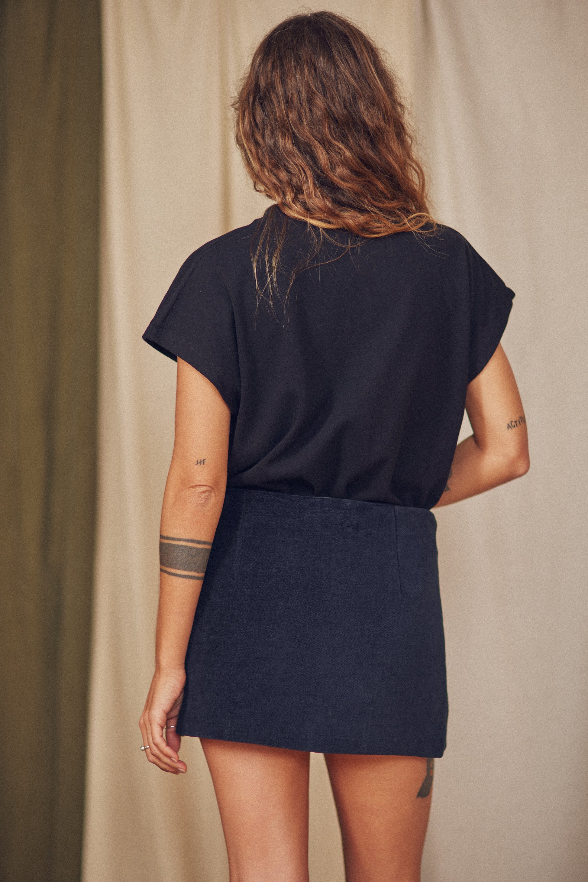 COSSAC BASIC TEE- BLACK