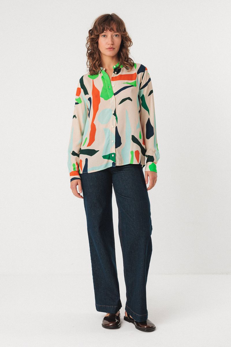 Assune Shirt- Color splash