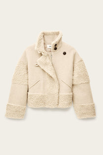 Ba&amp;Sh Fleet Coat- Ecru