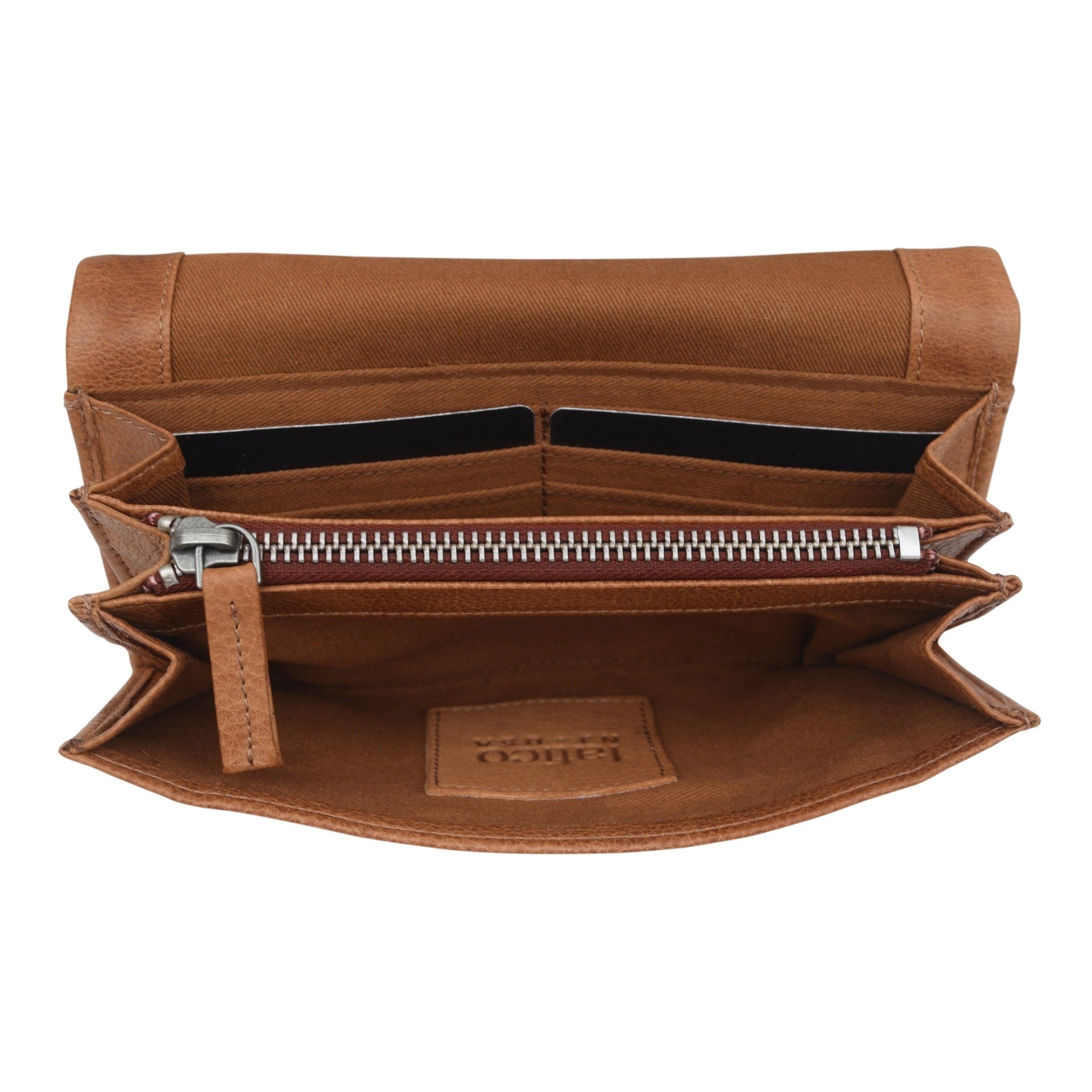 Latico Eloise Leather Wallet- Lemon