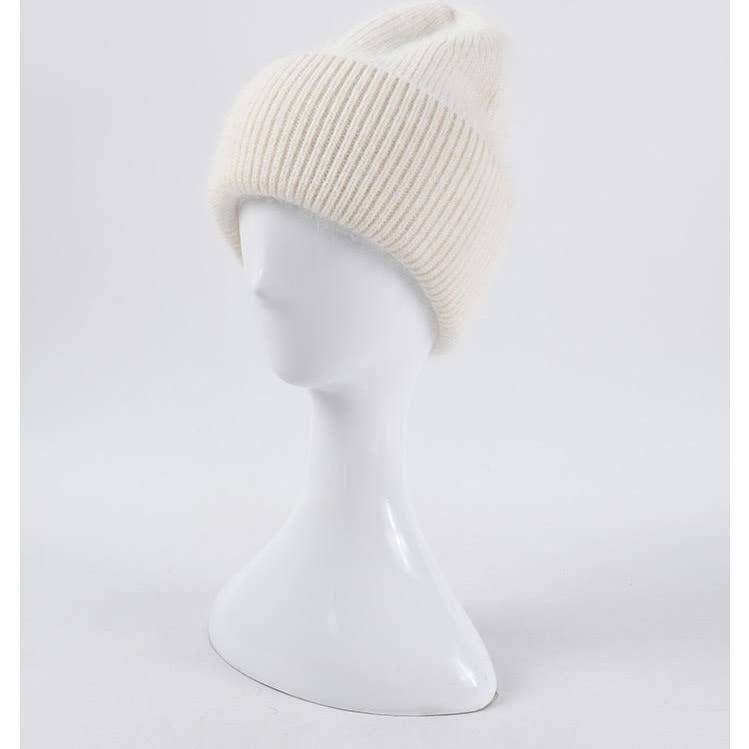Angora Beanie Hat
