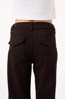 AMO EASY ARMY SLOUCH-  ESPRESSO