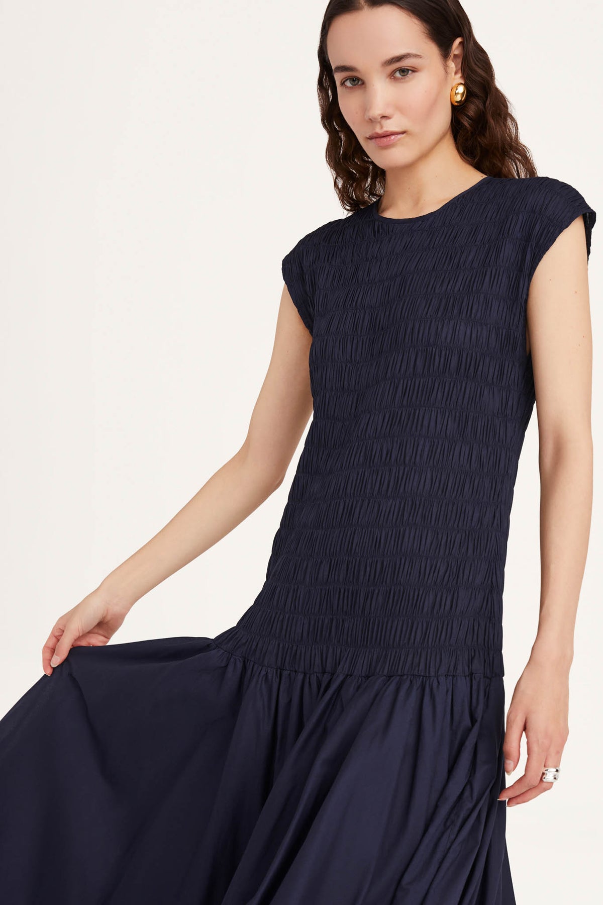 Merlette Stijl Dress- Navy