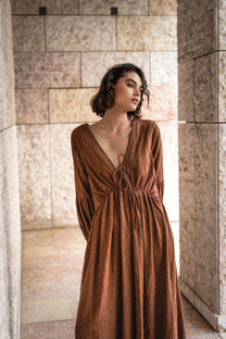 Wild Heart Dress- Cafe