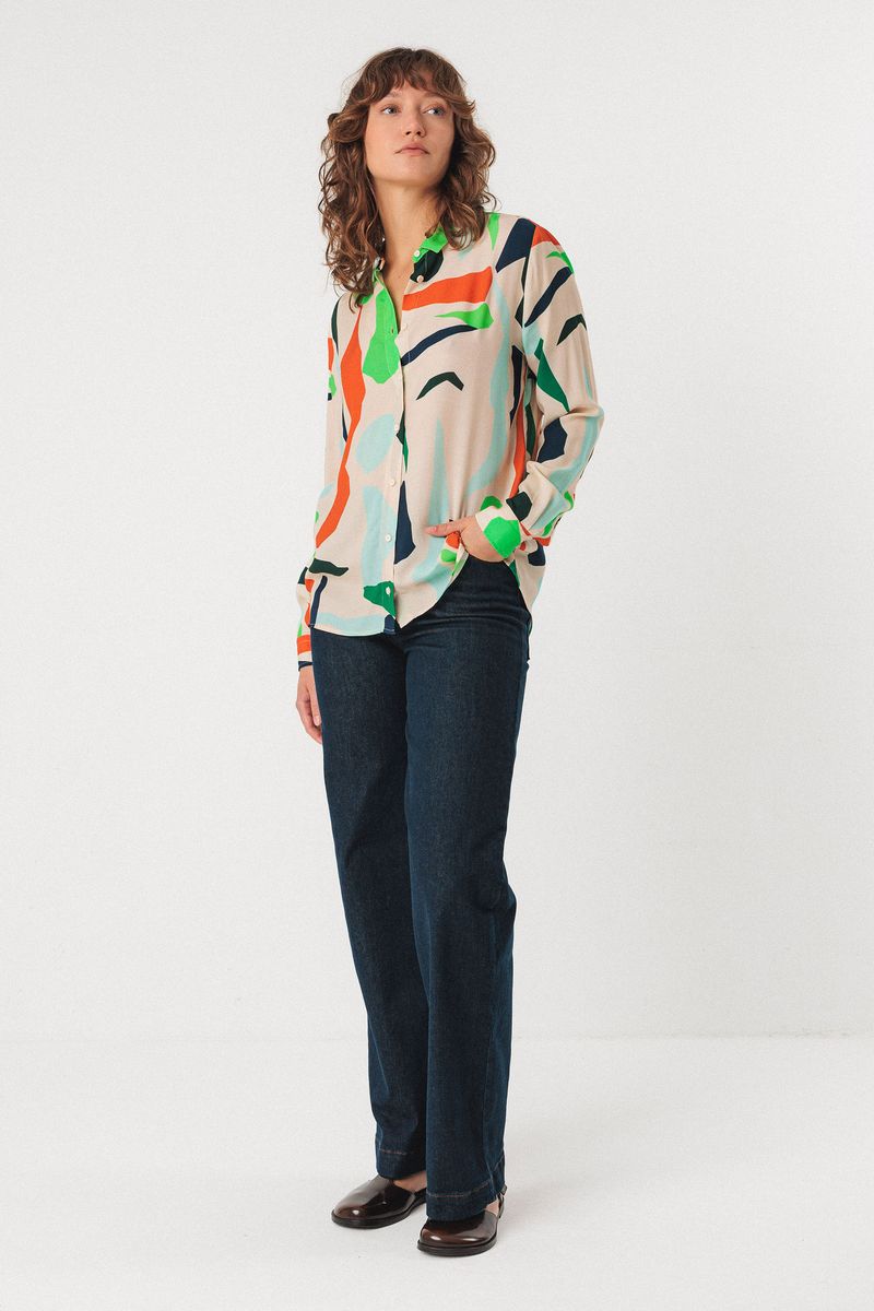 Assune Shirt- Color splash