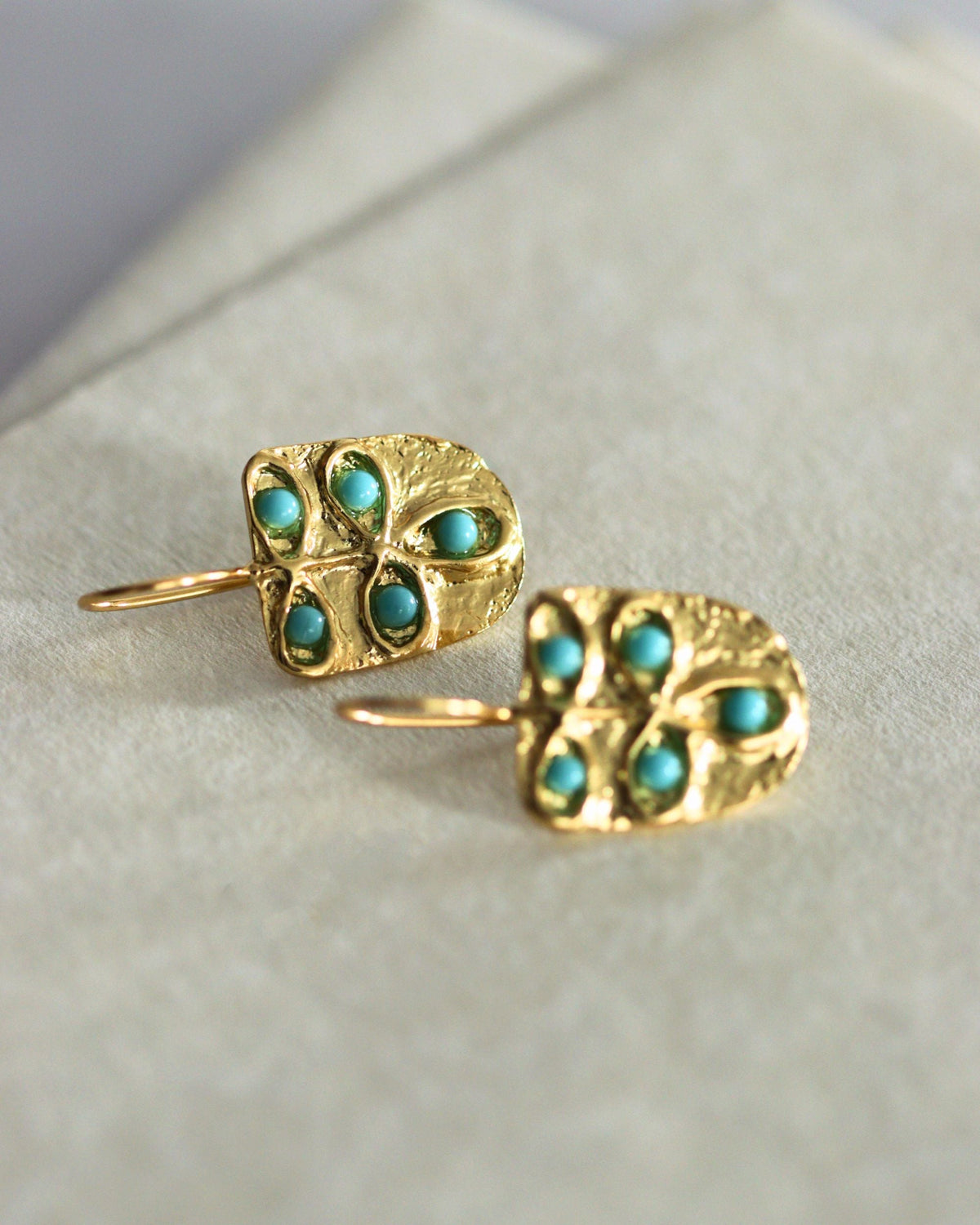 Vera Turquoise Drop Earrings