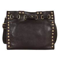 Latico Malibu Milled Leather Crossbody Bag - Cafe