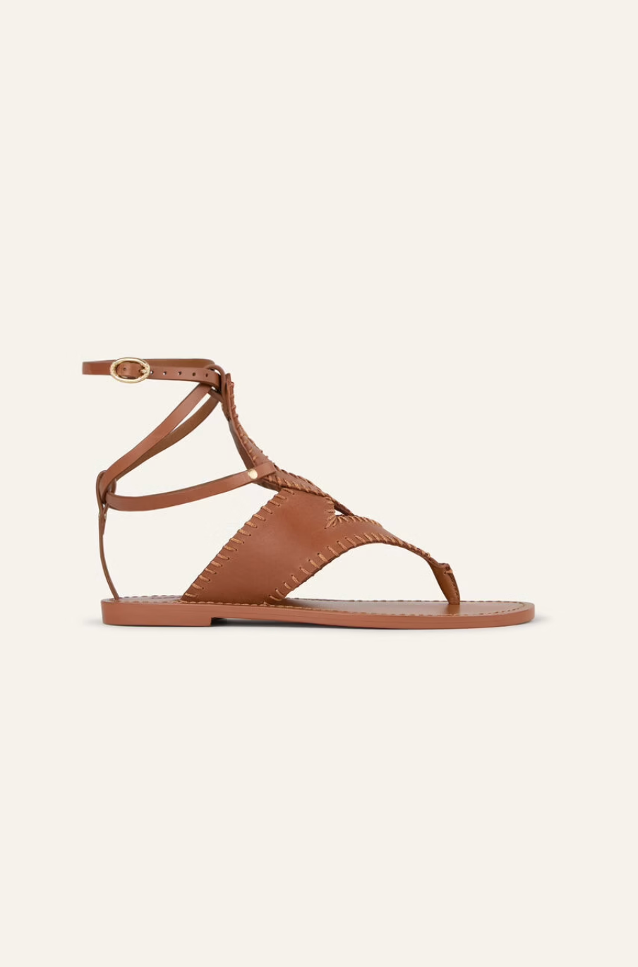 Ba&amp;Sh Capri Sandal - Cognac