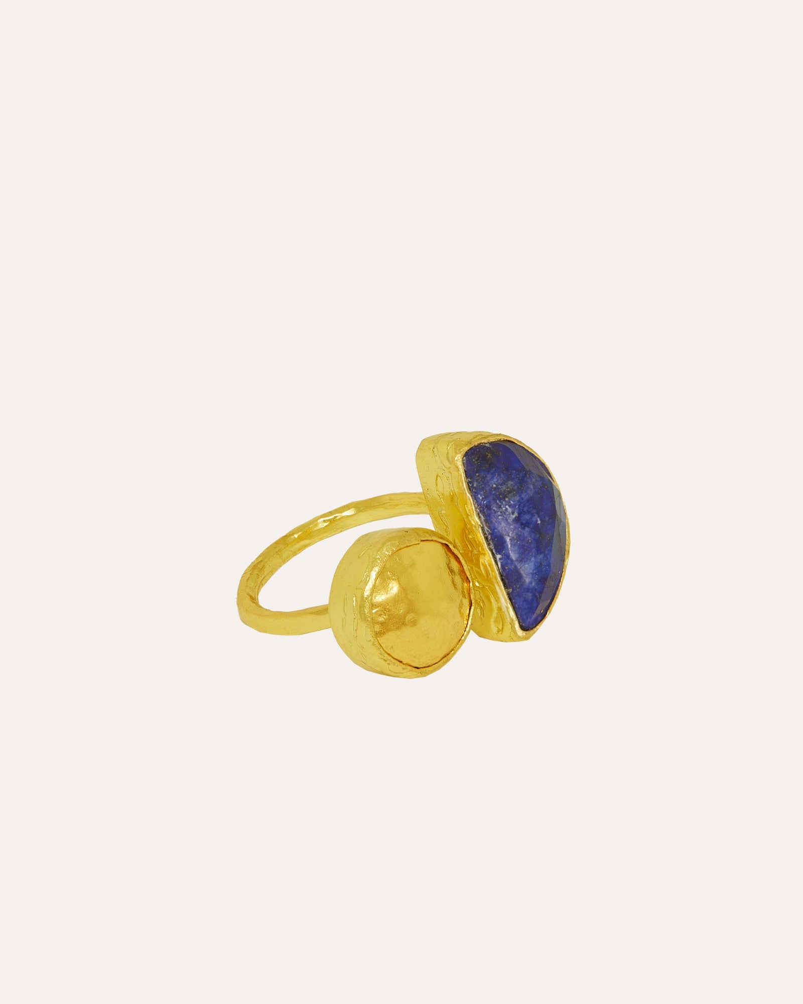 Mina Lapis Cocktail Ring
