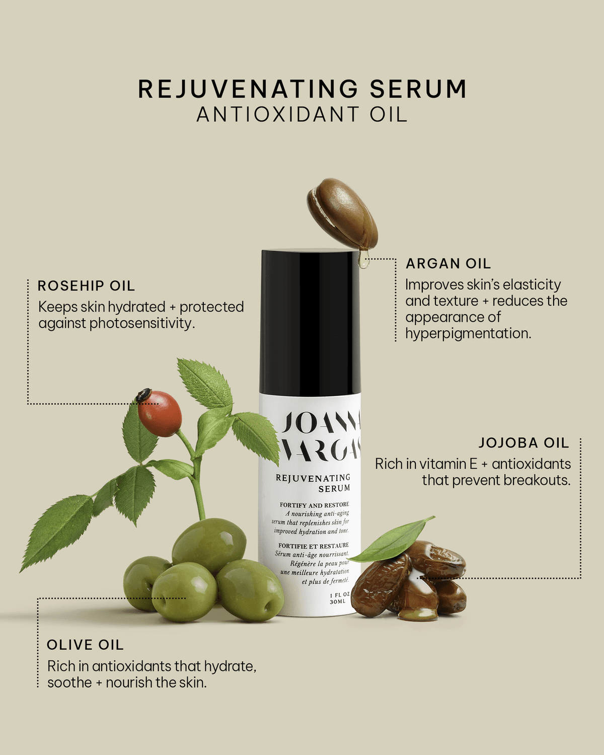 Joanna Vargas Rejuvenating Antioxidant Oil Serum