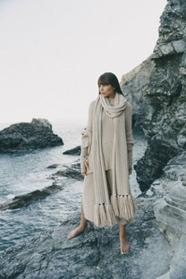 The Native Oversized Alpaca Scarf
