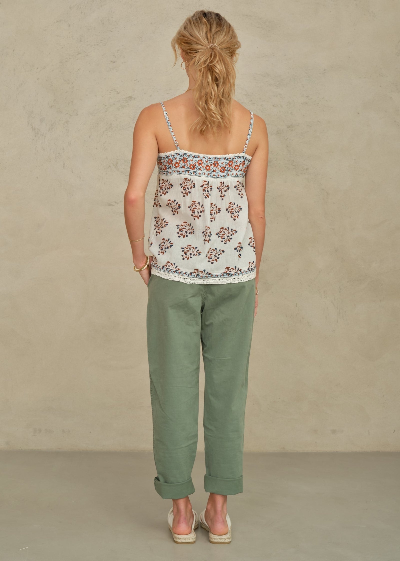 M.A.B.E. Stella Print Camisole