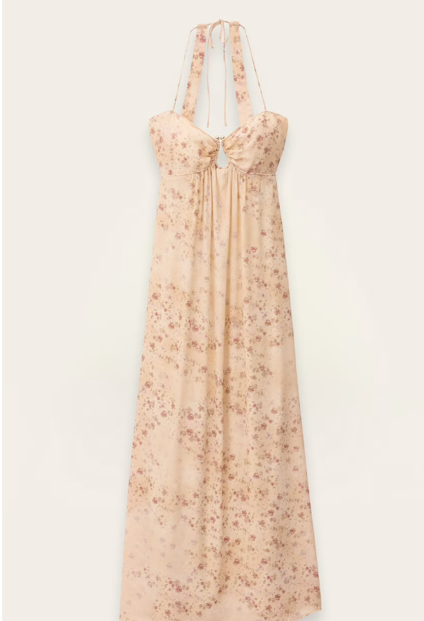 ba&amp;sh Natz Dress- Ecru Floral