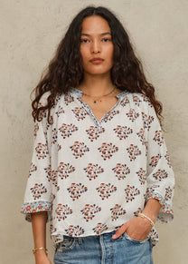 M.A.B.E. Stella Print Blouse