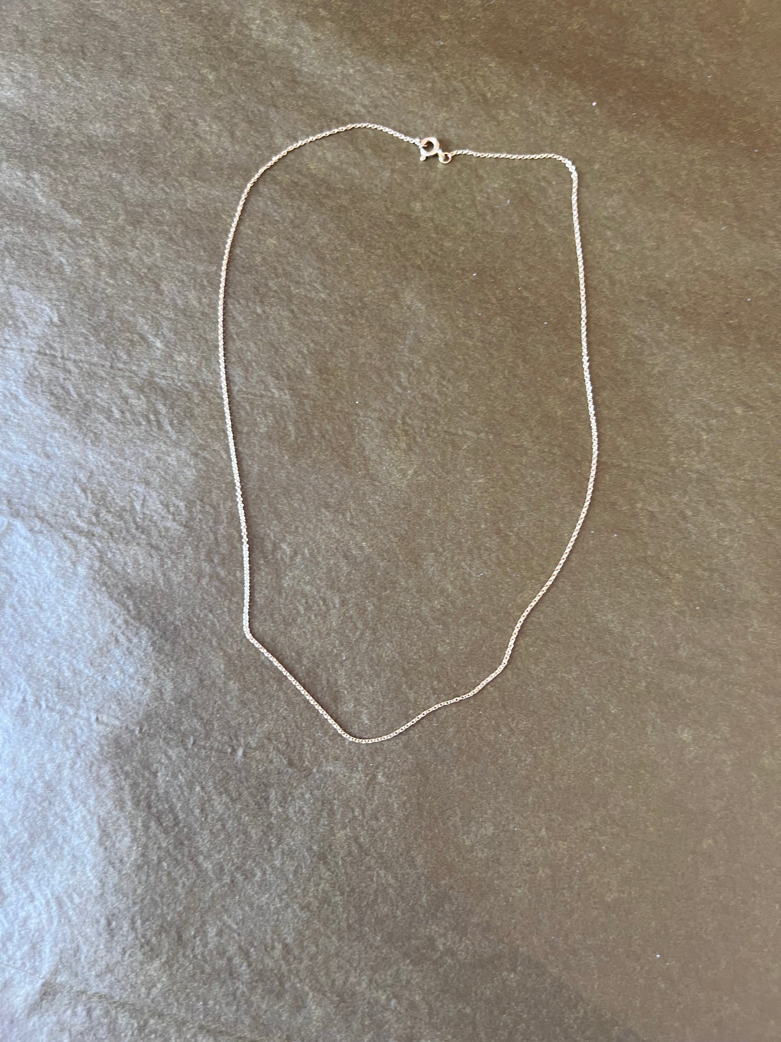 14k Gold Filled Chain 18"